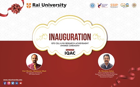 INAUGURATION ISTE CELL & RU RESEARCH ACHIEVEMENT AWARDS CEREMONY on 27<sup>th</sup>May 2023