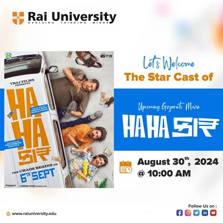 "HAHAકાર"Movie Promotion on  30<sup>th</sup> August, 2024